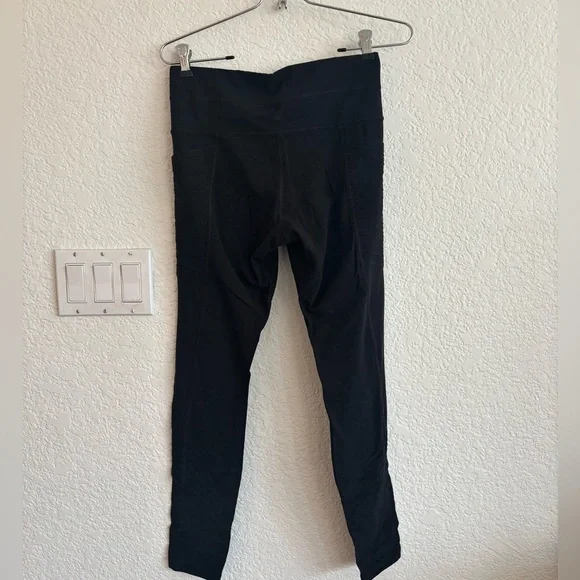 Athleta Black Performance Leggings - Picture 2 of 5